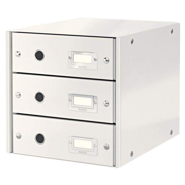 Zásuvkový box Leitz Click & Store 3 zásuvky biela_1