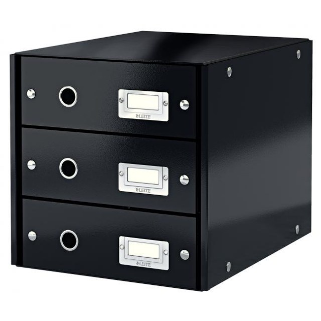 Zásuvkový box Leitz Click & Store 3 zásuvky čierny_1