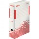 Archívny box Esselte Speedbox 100mm biely/červený_1