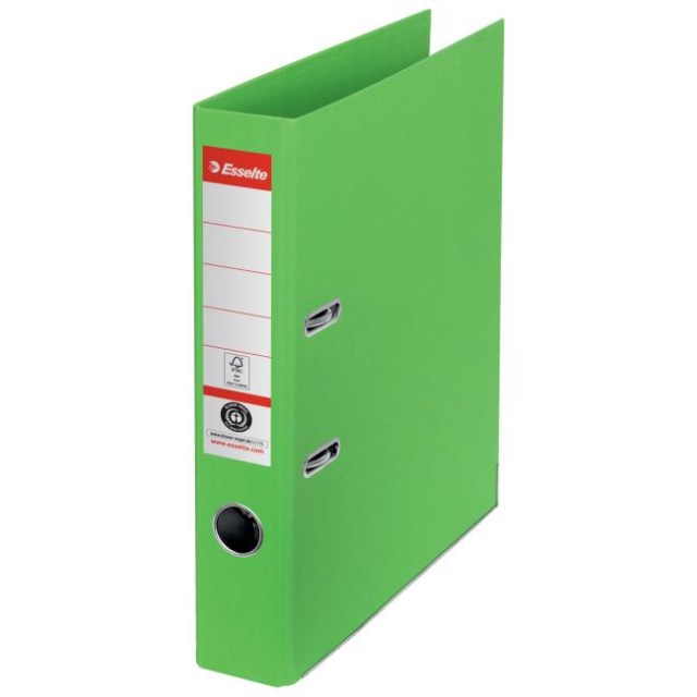 Zakladač pákový Esselte No. 1 CO2 neutrálny, 50 mm - zelená_1