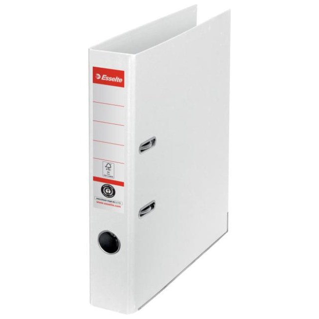 Zakladač pákový Esselte No. 1 CO2 neutrálny, 50 mm - biela_1