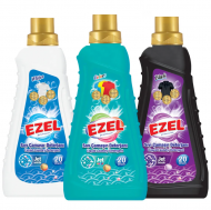 Ezel prací gél BLACK  - 1l, 20 praní_1
