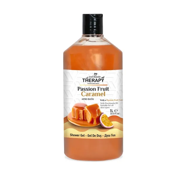 Ezel Beauty Therapy, sprchový gél - Karamel & Marakuja, 1l_1
