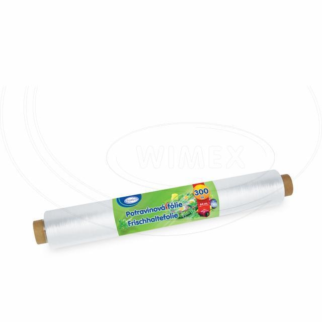 Potravinová fólia (PE) 9µm 44cm x 300m jednotlivo balená [1 ks]_3