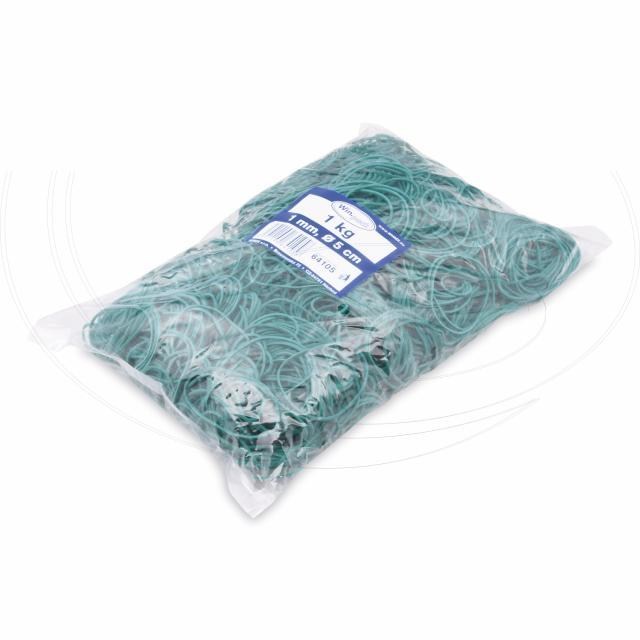 Gumička slabá zelená 1mm O5cm [1 kg]_2