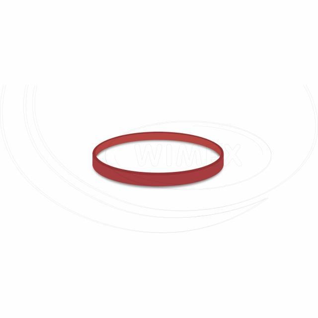 Gumička silná červená 3mm O5cm [1 kg]_3