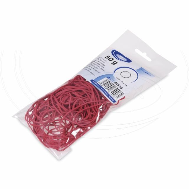 Gumička slabá červená 1mm O6cm [50 g]_2