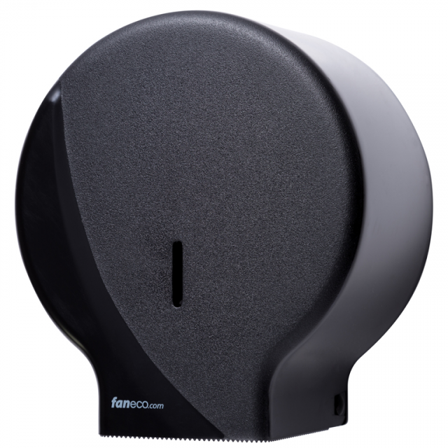 WGO Zásobník toal. papiera JUMBO O 19 cm čierny  ECO  _1