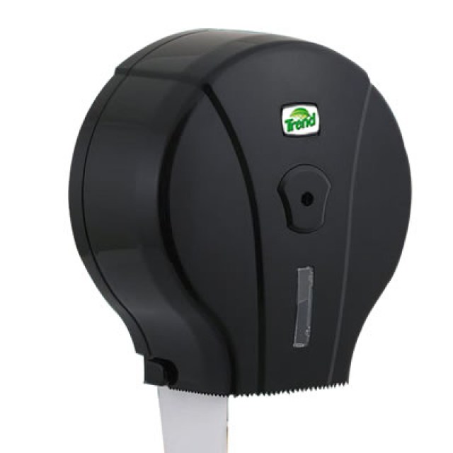 WGO Zásobník toal. papiera JUMBO O 19 cm čierny  T61C_1