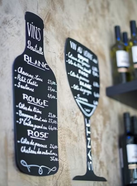 Popisovacia tabuľa Silhouette BOTTLE - vrátane popisovača_2