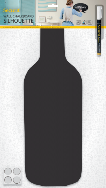 Popisovacia tabuľa Silhouette BOTTLE - vrátane popisovača_1