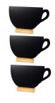 Set 3 stolných popisovacích tabúľ veľkosti mini s dreveným stojančekom a 1 popisovačom_1