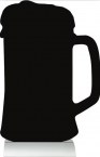 Stolná popisovacia tabuľa s hliníkovým stojančekom a 1 popisovačom, BEER_1