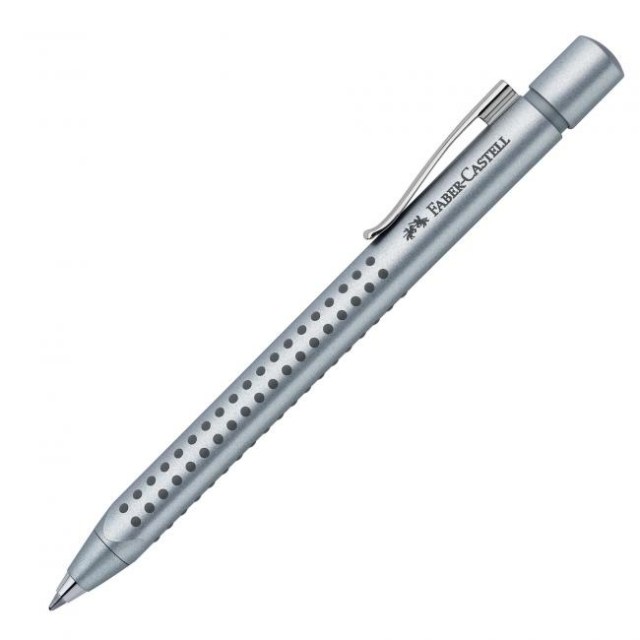 Guľôčkové pero Faber Castell Grip 2011 strieborné_1