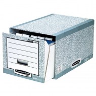 Zásuvkový archív Fellowes BANKERS BOX sivý/biely_1