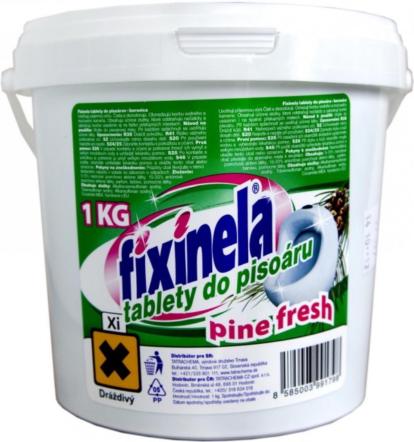 FIXINELA tablety do pisoára / 1kg Borovica_1