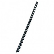 Plastové hrebene GBC 21R 10mm čierne_1