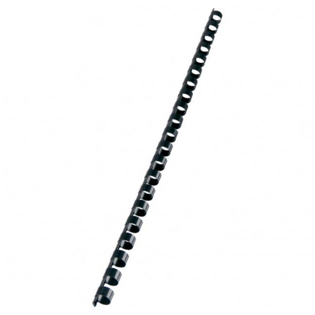 Plastové hrebene GBC 21R 10mm čierne_1