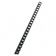 Plastové hrebene GBC 21R 14mm čierne_1