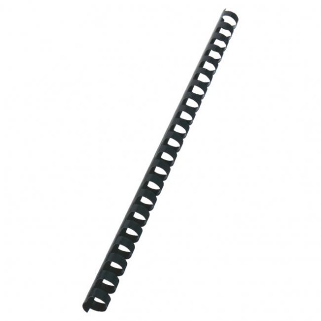 Plastové hrebene GBC 21R 14mm čierne_1