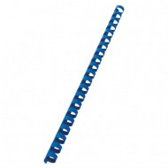 Plastové hrebene GBC 21R 12mm modré_1