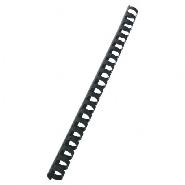 Plastové hrebene GBC 21R 16mm čierne_1