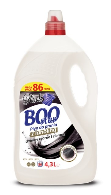 Booster univerzál 4,3 L, tekutý prostriedok na tmavé oblečenie, 86 praní_1