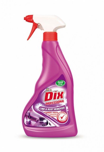 DIX Professional kameň a hrdza 500 ml, tekutý čistiaci prostriedok, fialový_1