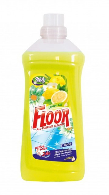 FLOOR citrón s mydlom 1L, univerzálny prípravom s mydlom na všetky povrchy_1