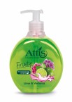 ATTIS FRUITY tekuté mydlo Limetka 500 ml