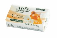 ATTIS CREAMY tuhé mydlo Mlieko a med 100g_1