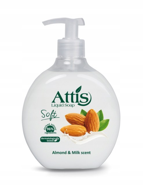 ATTIS SOFT tekuté mydlo mandľa 500 ml_1