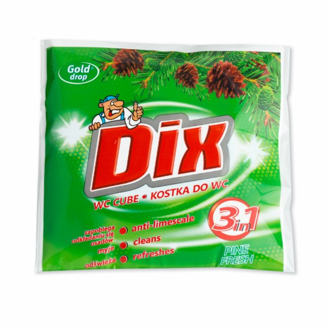 DIX WC fresh Pine 35g -  závesný košík, vôňa borovice_1