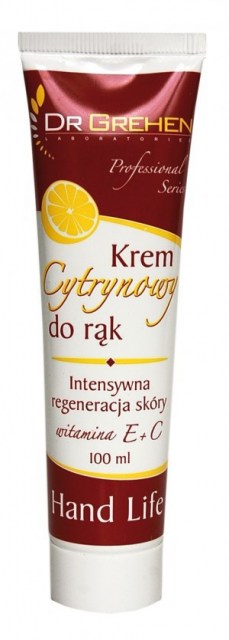 Dr Grehen -CITRÓNOVÝ s vitamínom E + C, krém na ruky  100 ml_1