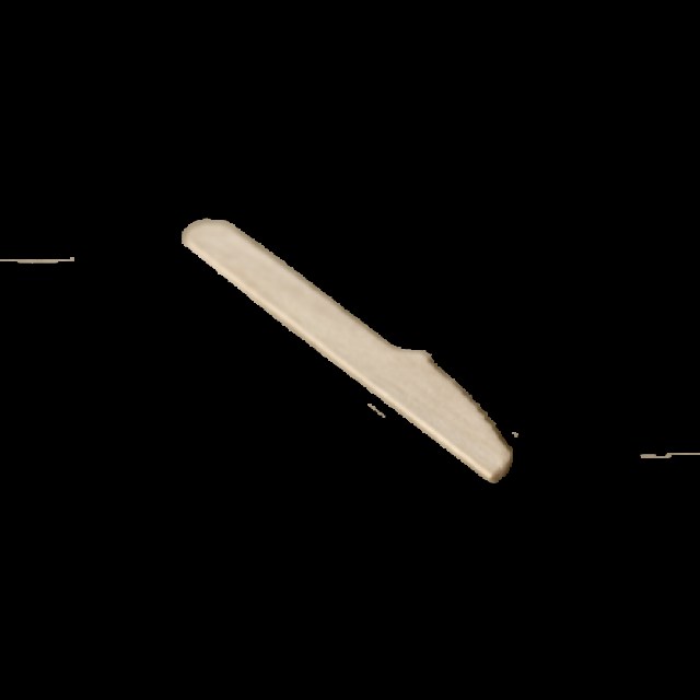 Drevený jednorazový nôž -14 cm [100 ks] - 14 cm - č.30 DOPREDAJ_1