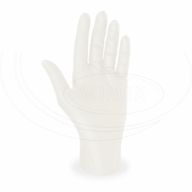 Rukavica (Latex) nepúdrovaná biela XL [100 ks]_4