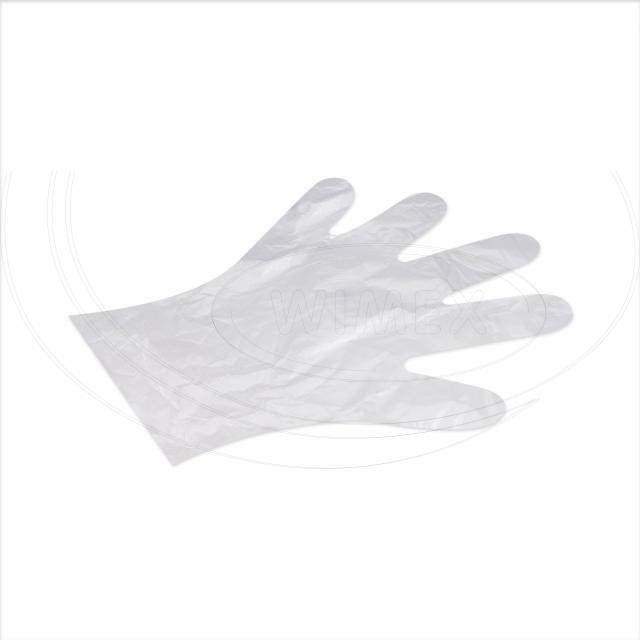 Rukavica (HDPE) jednorázová transparentná L v boxe [500 ks]_3