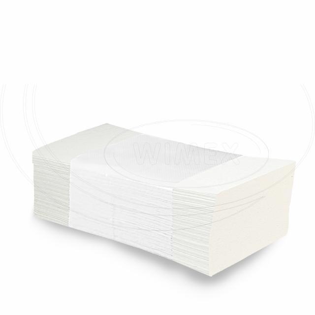 Papierový uterák (FSC Mix) skladaný ZZ 2vrstvý biely 24 x 21 cm [3000 ks]_4