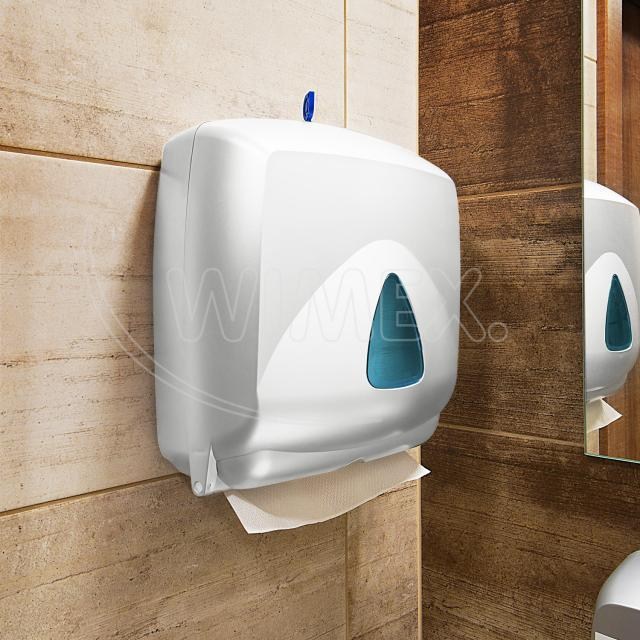 Papierový uterák ZZ skladaný V 2vrstvý biely 23 x 23 cm [3200 ks]_3