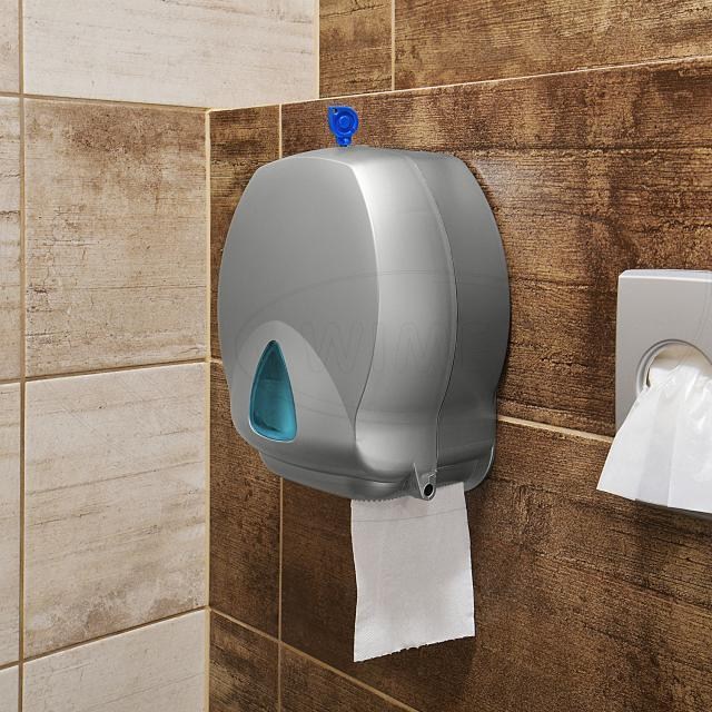 Toaletný papier (FSC Mix) 2vrstvý biely JUMBO O19cm 145m 645 útržkov [12 ks]_3
