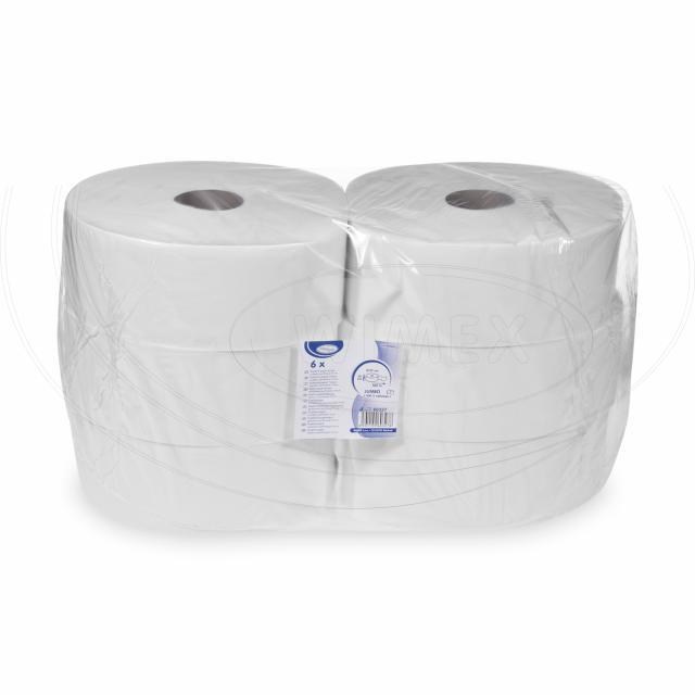 Toaletný papier 2vrstvý biely JUMBO O27cm 340m 1515 útržkov [6 ks]_2