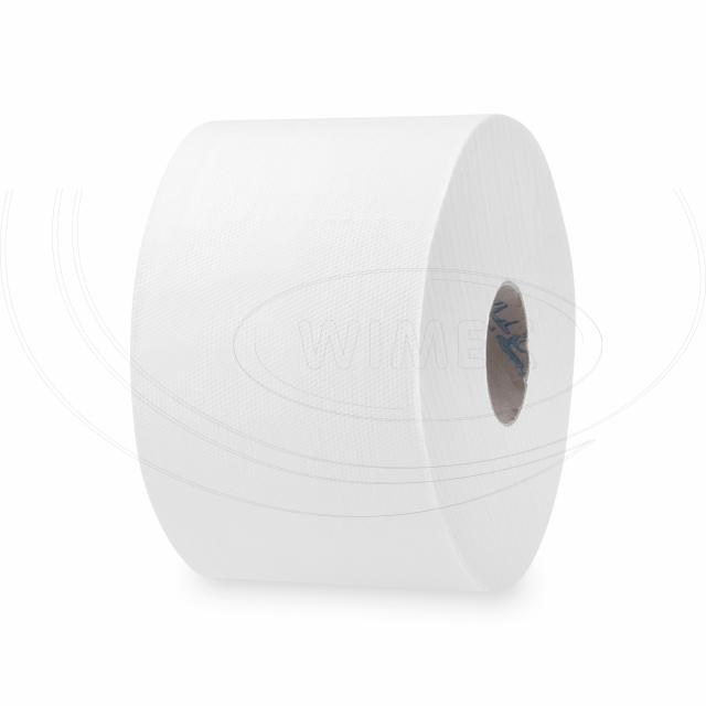 Toaletný papier (Tissue) 2vrstvý biely JUMBO O20cm 13,4cm x 200m [6 ks] (nahrada 472242)_4
