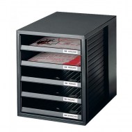 Zásuvkový box Cabinet čierny_1