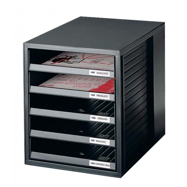 Zásuvkový box Cabinet čierny_1