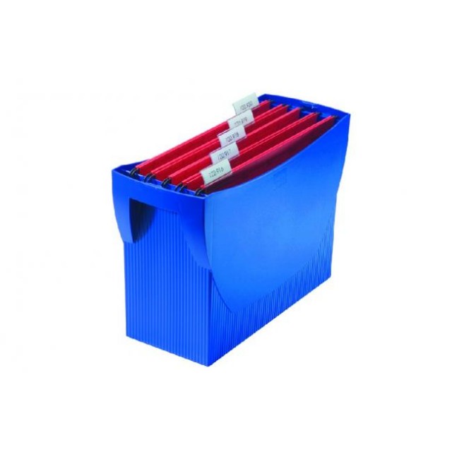 Prenosný box na závesné obaly HAN SWING bez veka modrý_1