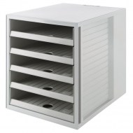 Zásuvkový box Cabinet KARMA eko-sivý_1