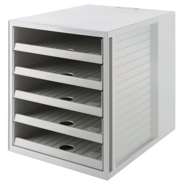 Zásuvkový box Cabinet KARMA eko-sivý_1