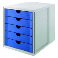 Zásuvkový box System KARMA eko-modrý_1