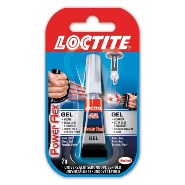 Sekundové lepidlo Loctite Super Bond Power Flex Gel 2g_1