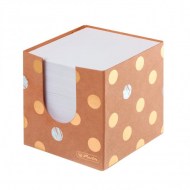 Blok kocka nelepená Herlitz Pure Glam 90x90x90mm kartónová krabička_1